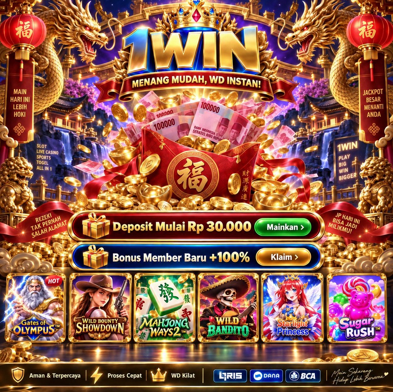 1WIN - 1win Portal Hiburan Game Online Mobile Resmi & Terpercaya