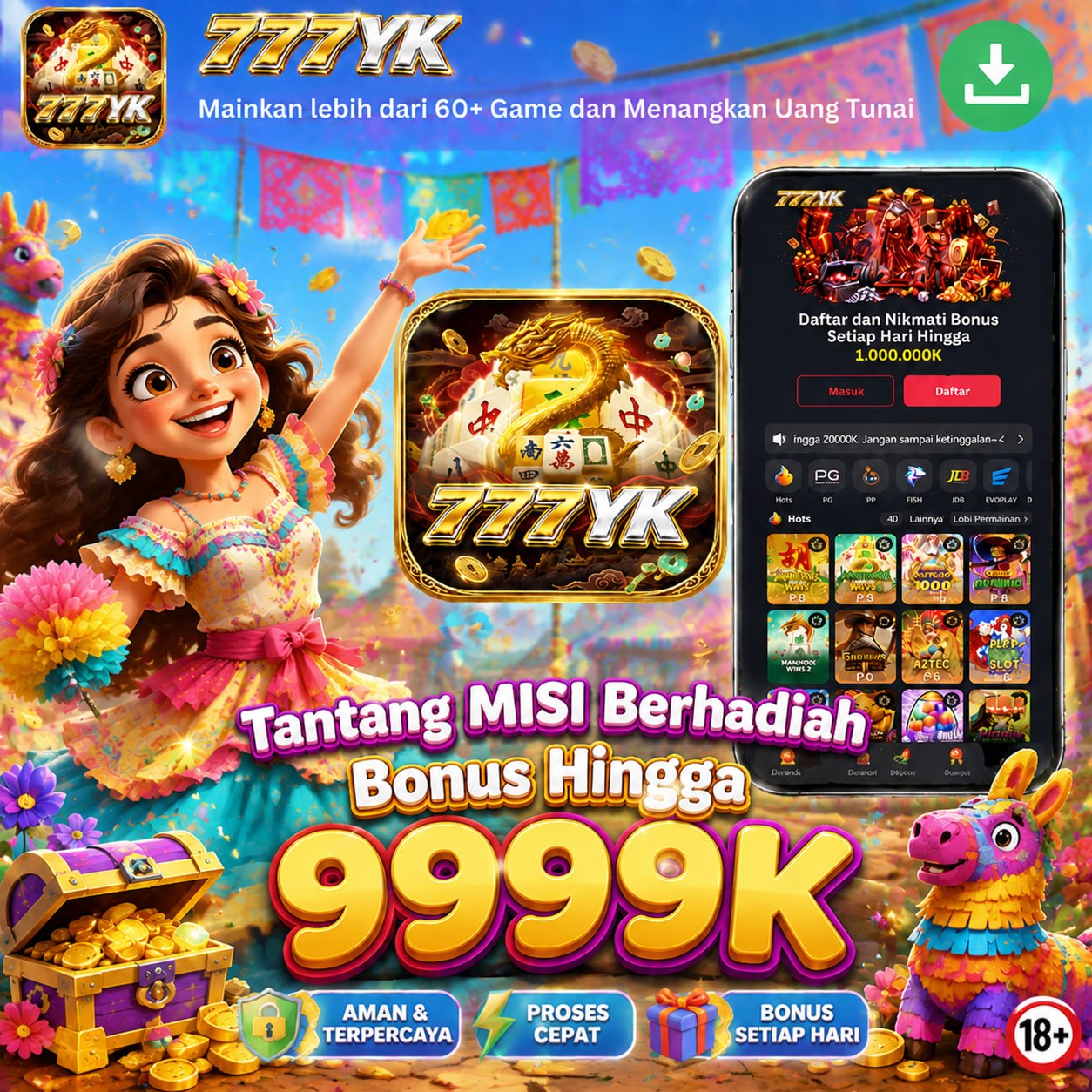 777YK - Situs Resmi Slot Online dari Berbagai Provider