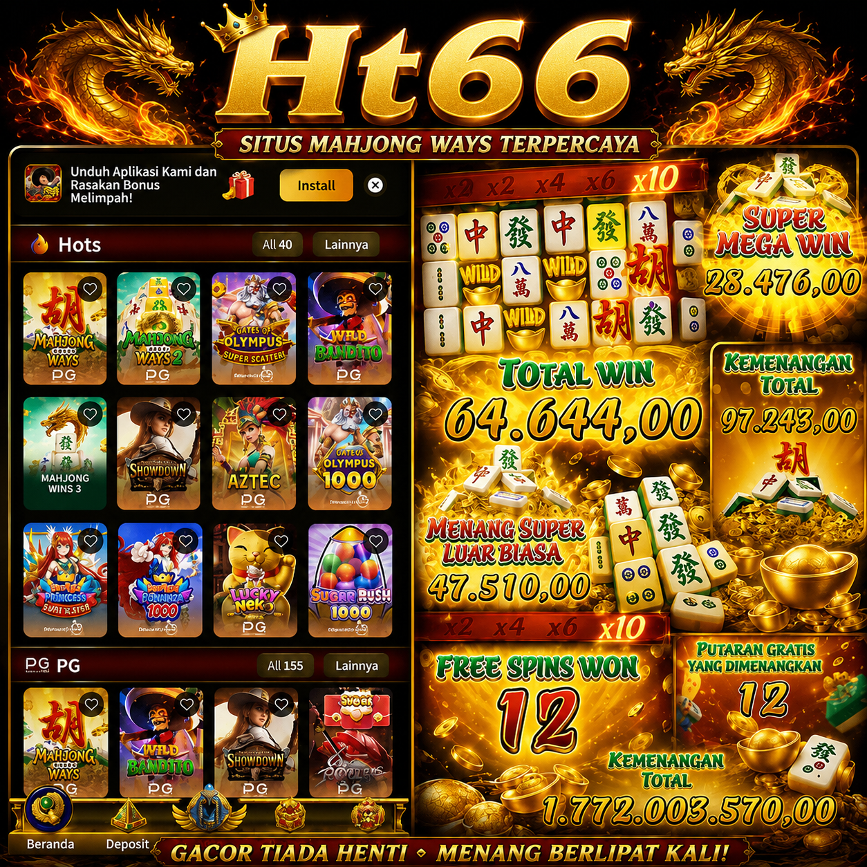 HT66 - ht66 Situs Resmi Slot Online dan Pilihan Game PG Soft