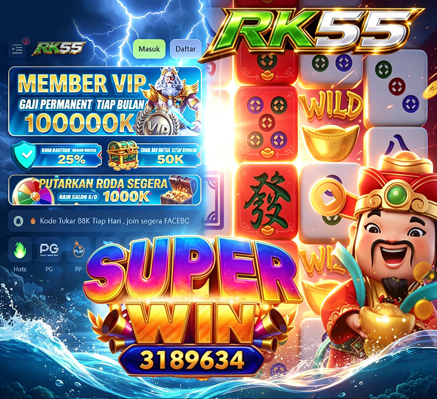 RK55 - Jelajahi Ragam Slot Online dengan Tema Menarik