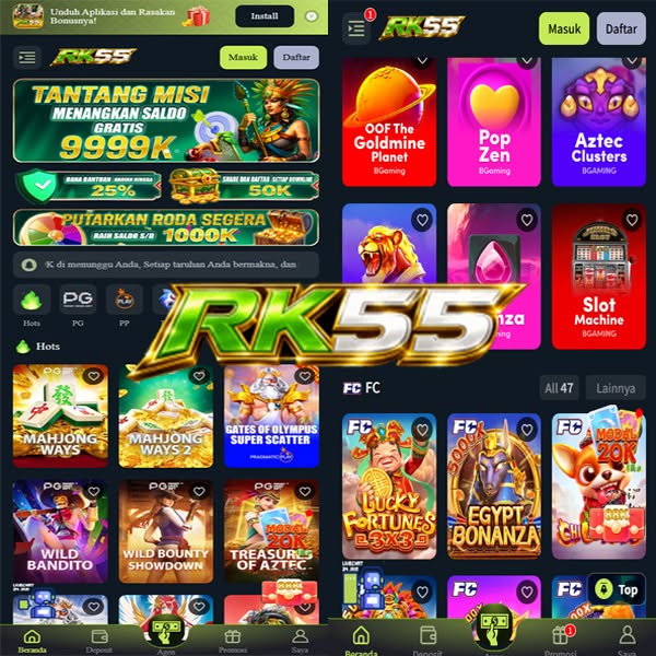 RP55 - Situs Slot Online Resmi dengan Akses Daftar dan Login