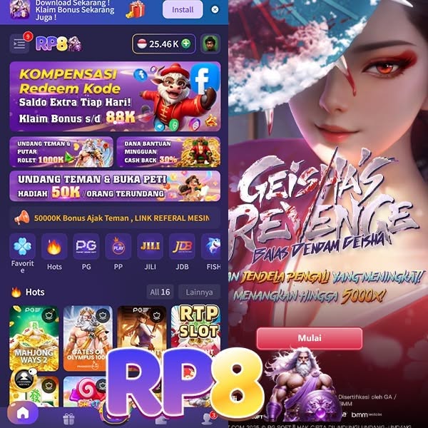 RP8 - Destinasi Slot Online Indonesia dengan Ragam Tema Menarik