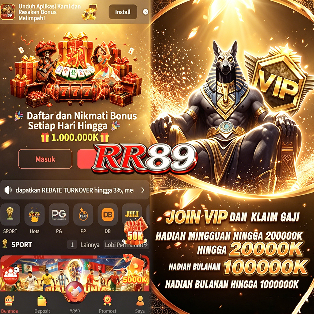 RR89 - Situs Resmi Slot Online dan Pilihan Game PG Soft